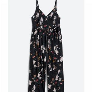 Kaileigh- Rica Maternity Knit Crop Jumpsuit - Size M